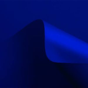 Curious Matter Adiron Blue 270gsm cardstock showing a deeply saturated dark blue hue with a unique, ultra-matte sand-like textured surface.